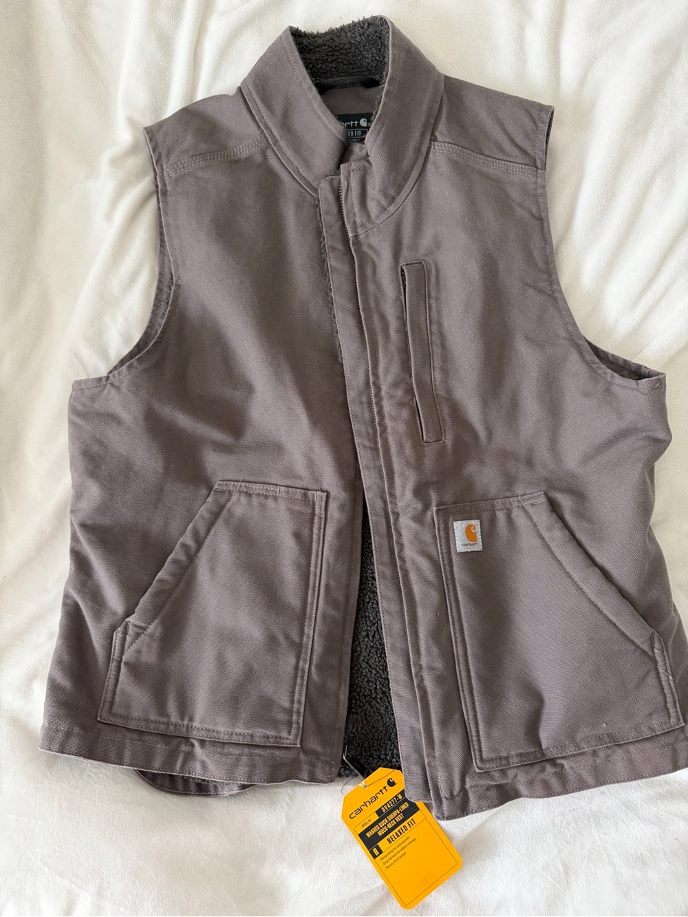 Carhartt Women’s Plum Vest with Sherpa Lining